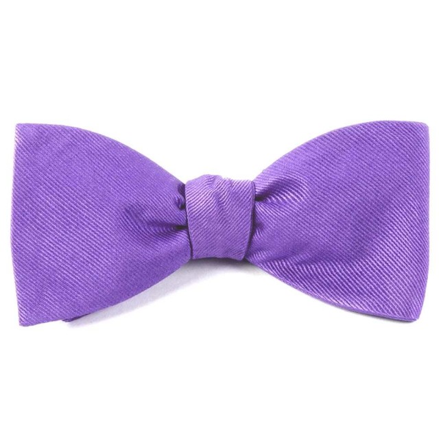 Papioane self-tie mov orhidee